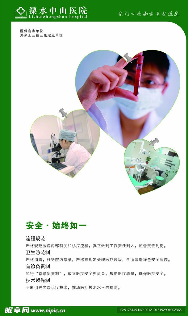 医院形象展板