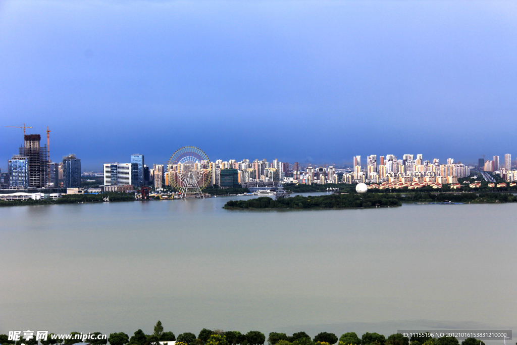 湖东胜景