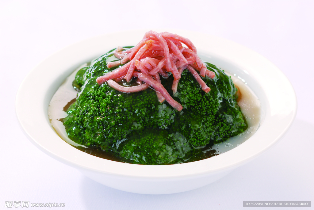 意式白汁培根西兰花
