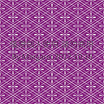 紫色星星对称窗格移门图案