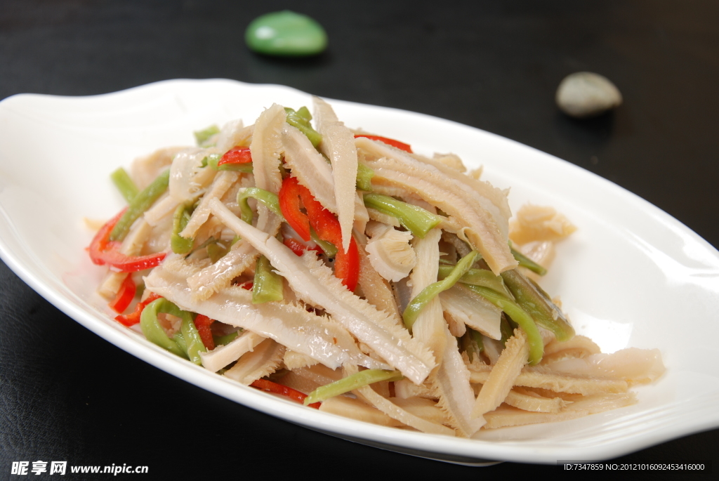贡菜牛肚丝