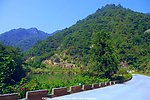 山水 桥溪路途风景