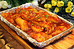 铁板毛豆腐