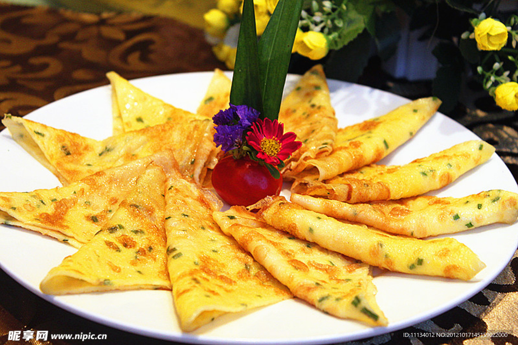 小葱煎饼