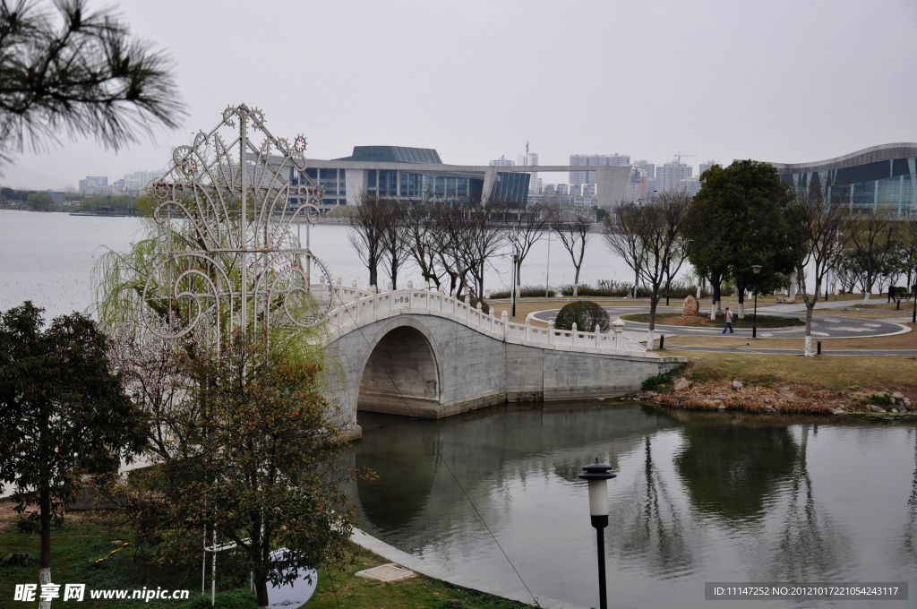 古琴台风景