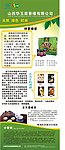 易拉宝绿色产品