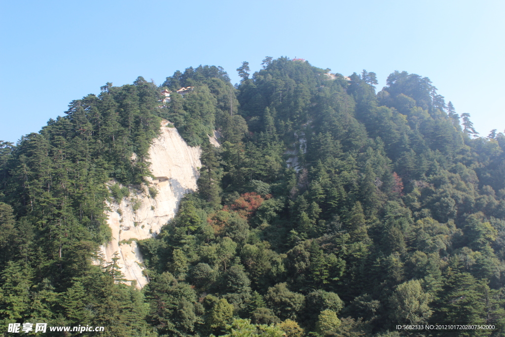 绿色华山