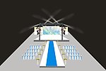 室外婚礼效果图