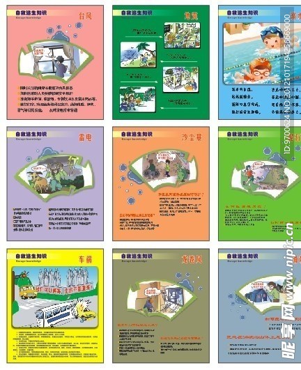 自救逃生板报