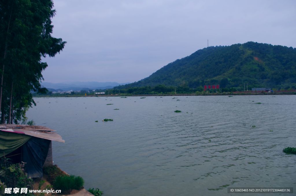 山水风景 梅江两岸