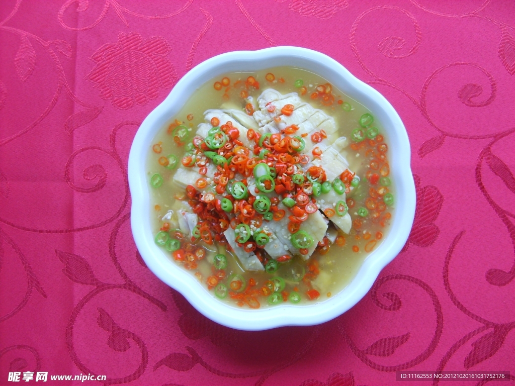 椒麻鸡