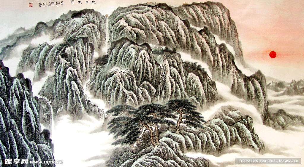 旭日东升