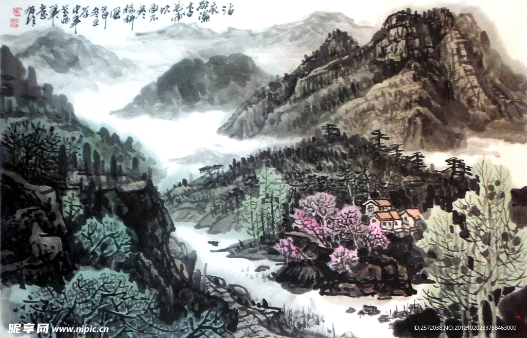 沾衣欲湿杏