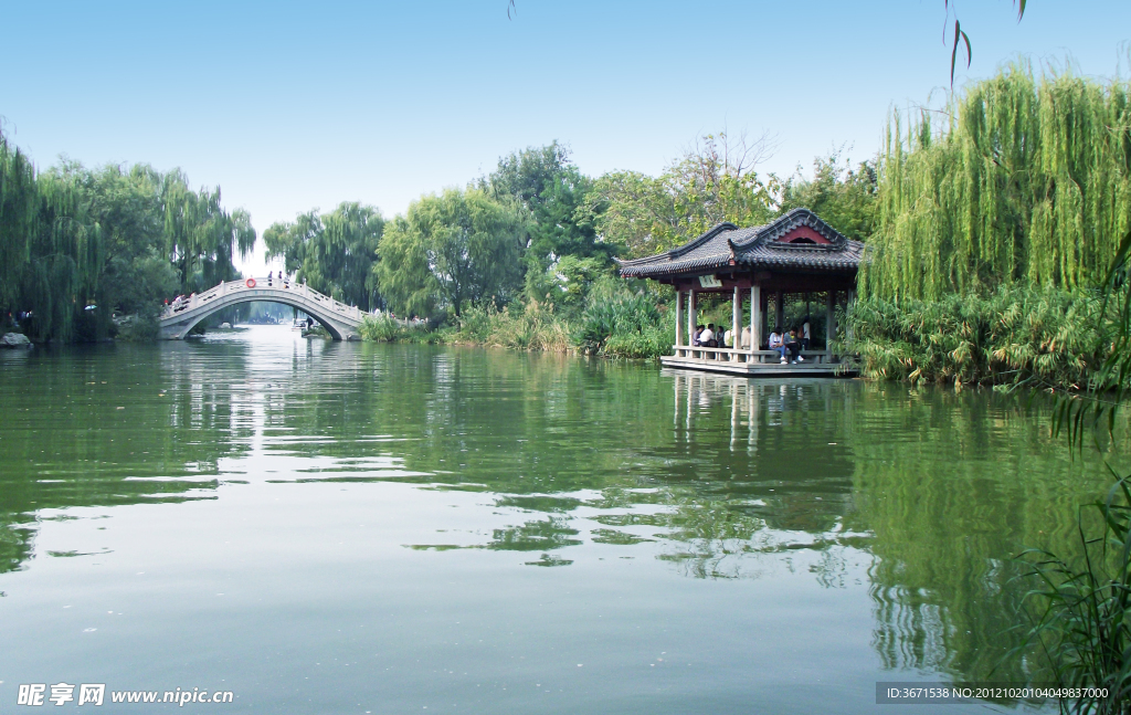 大明湖景观