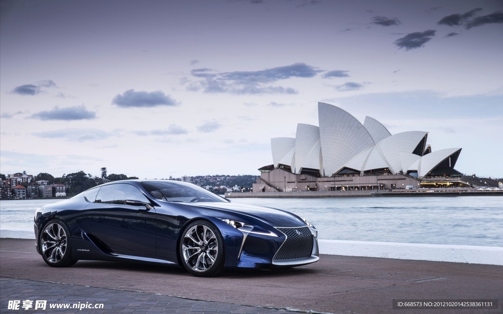 Lexus 雷克萨斯 LF LC Blue Concept 2012