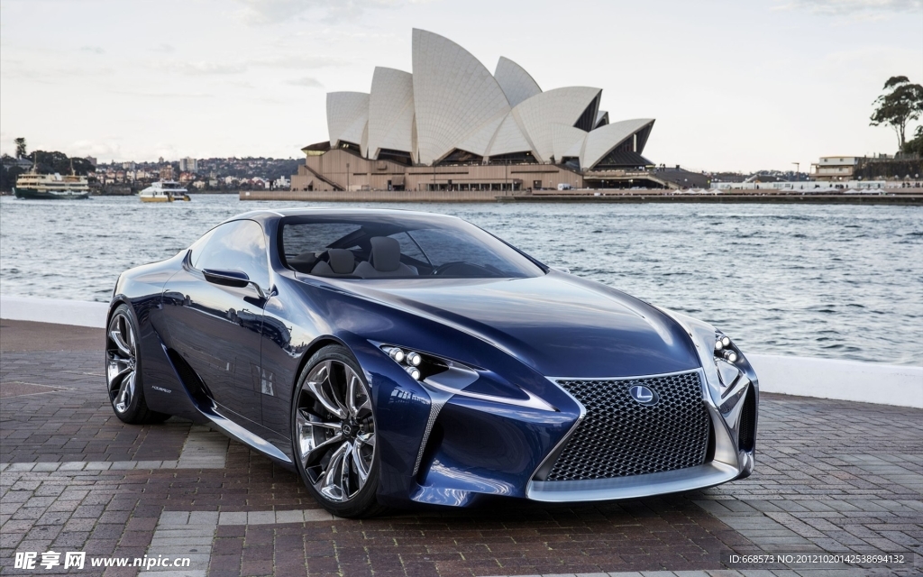 Lexus 雷克萨斯 LF LC Blue Concept 2012