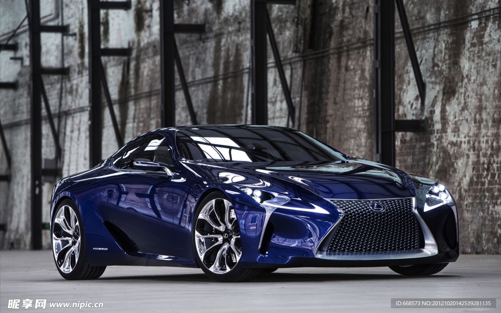 Lexus 雷克萨斯 LF LC Blue Concept 2012