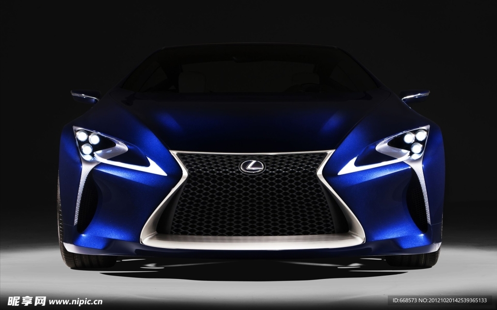 Lexus 雷克萨斯 LF LC Blue Concept 2012