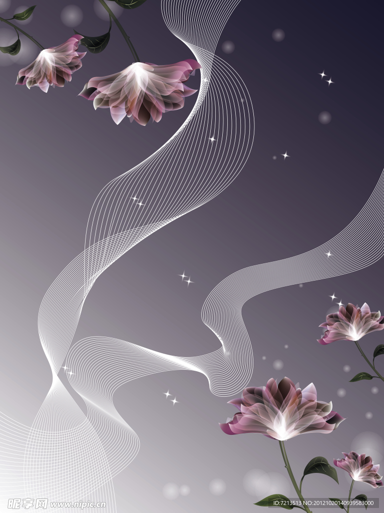 动感花