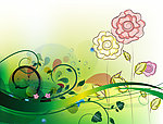 欧式花纹