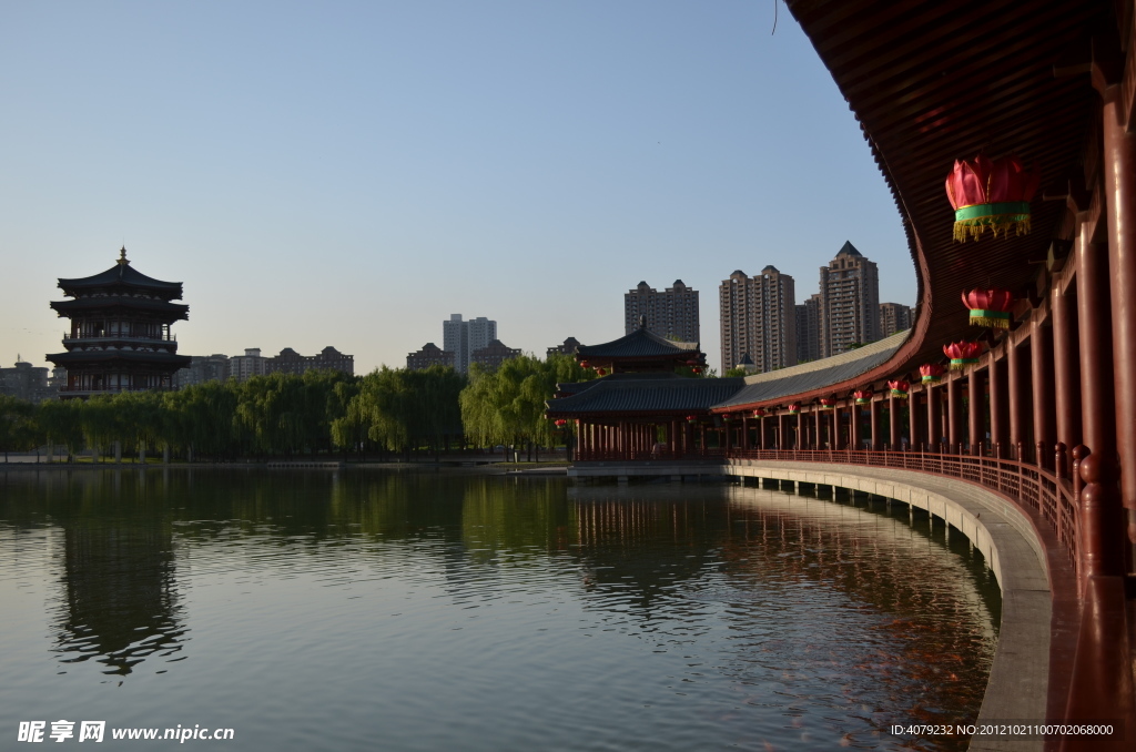 仕女阁远景