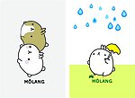 卡通 土豆兔 molang