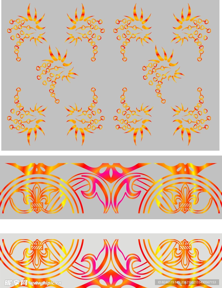 边框 花纹 花边 树枝 花纹框 花纹花边 底纹边框