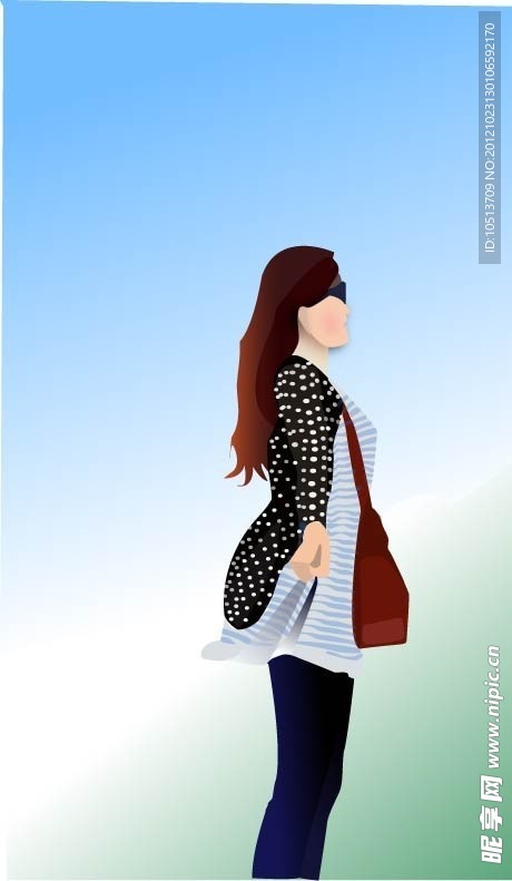 美女鼠绘