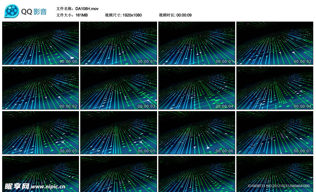 IT科技数字世界高清实拍视频素材