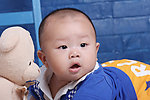 可爱小男孩