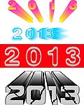 2013艺术字