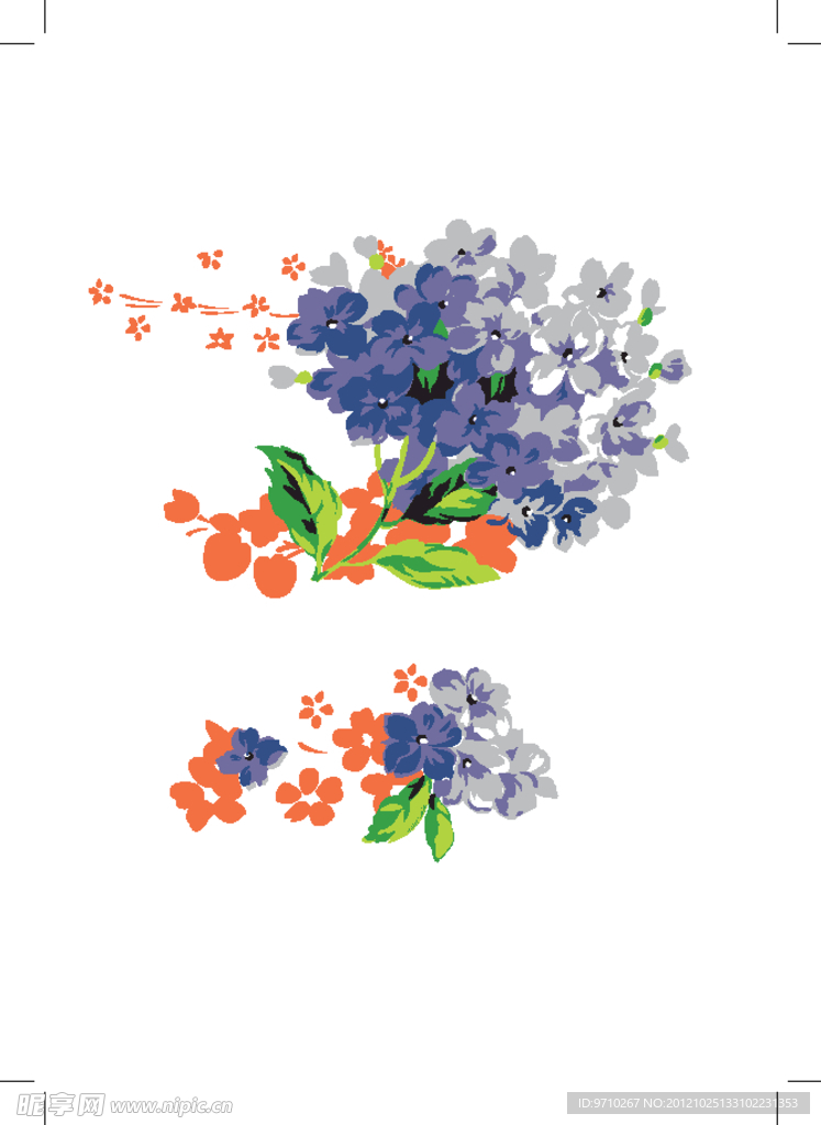 插画（花）