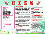 妇女园地宣传栏