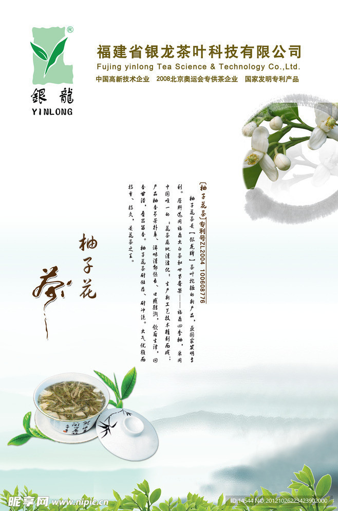 柚子茶海报