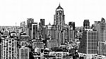 素描城市建筑