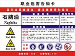 职业危害告知卡石脑油