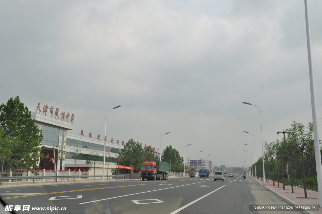蓟县开发区津围公路