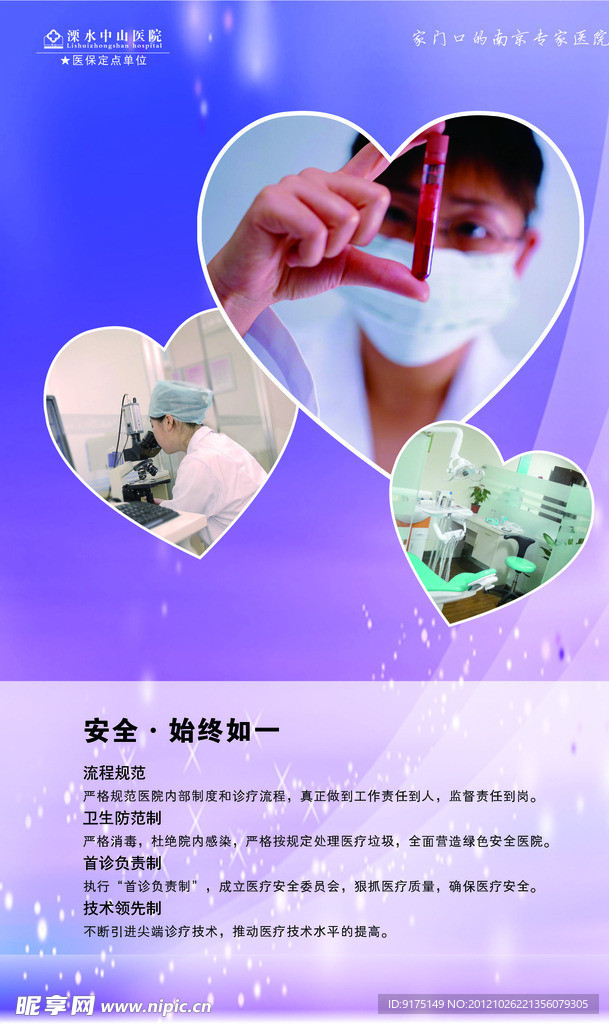 医院形象展板