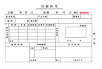 印刷单据三联单