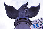 腾飞 老鹰雕像