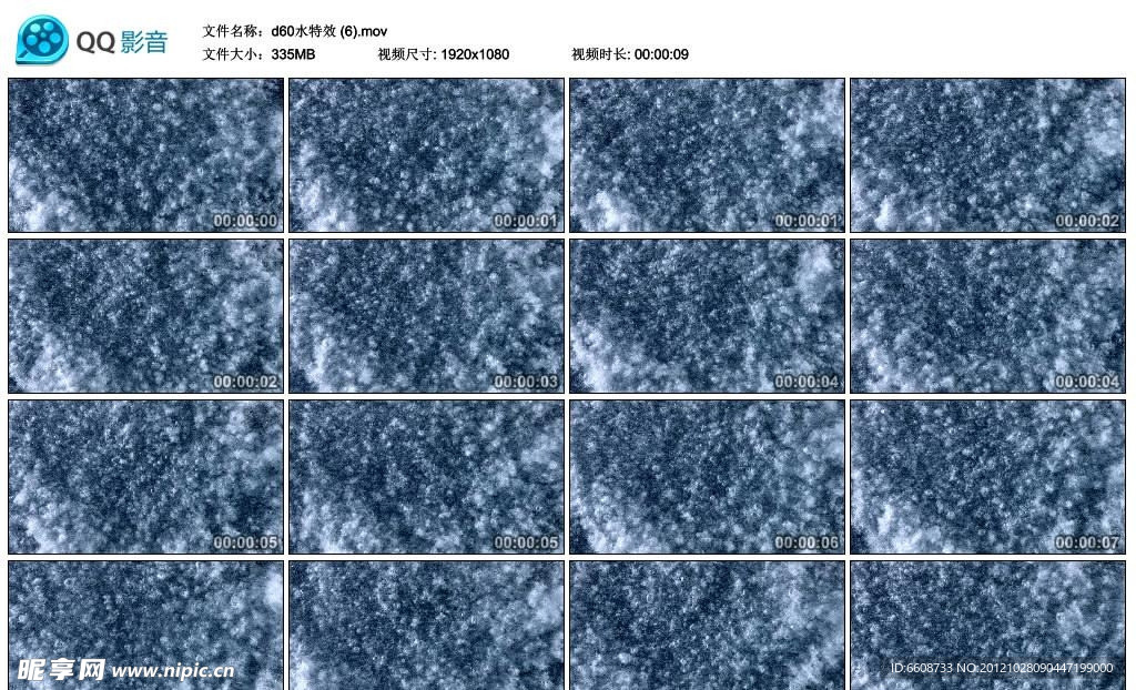 水流急流高清实拍视频素材