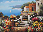 海景油画
