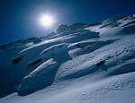 雪山日出