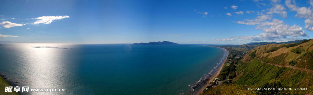 海湾全景