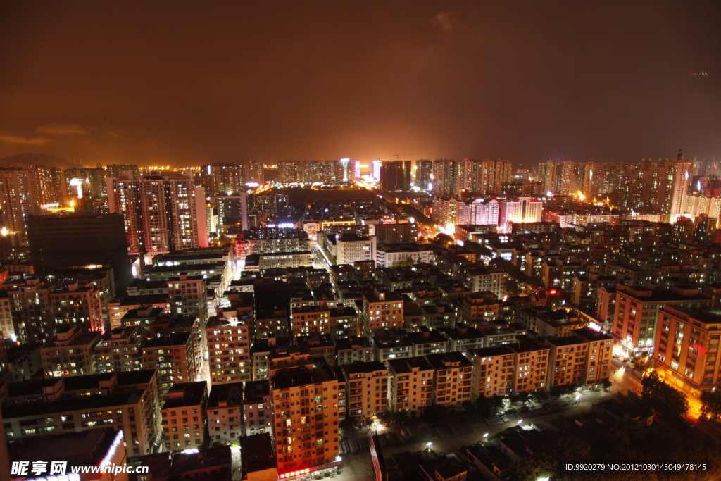 宝安城市夜景