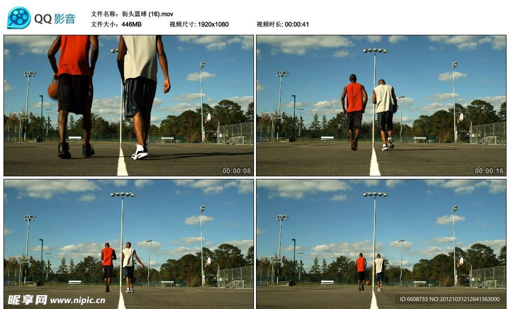 黑人篮球运动员高清实拍视频素材