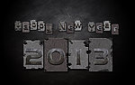石头质感文字