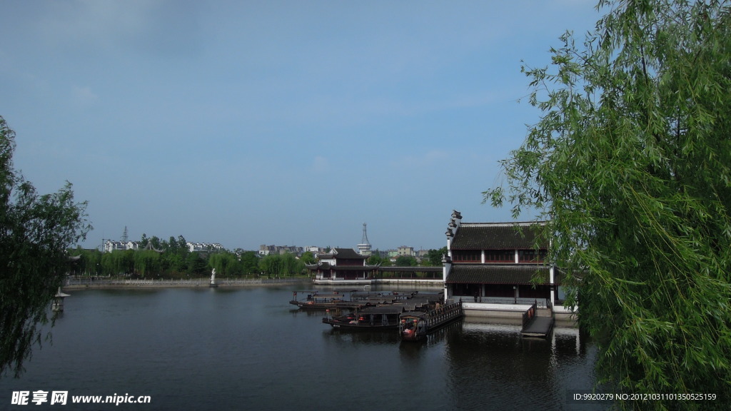 乌镇流水