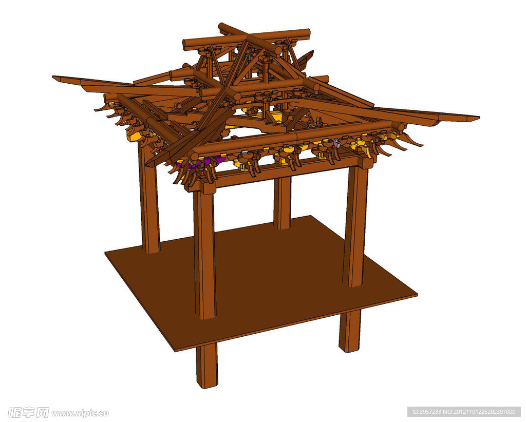 古建3D模型