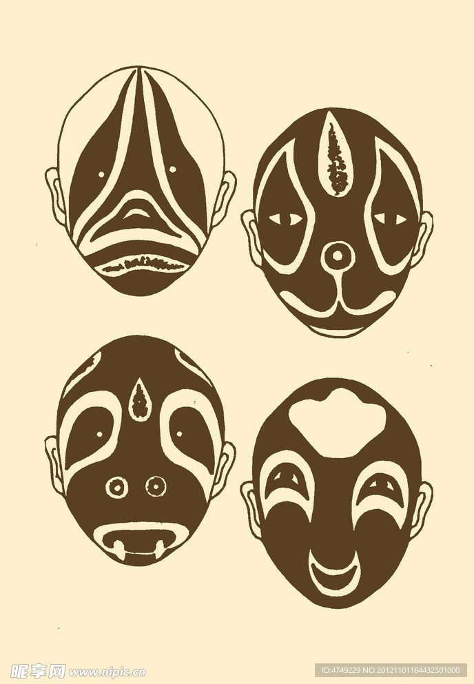 面具脸谱